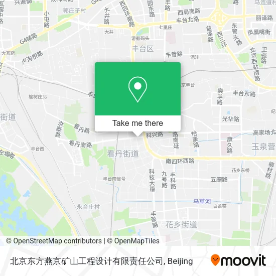 北京东方燕京矿山工程设计有限责任公司 map