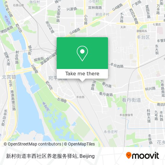 新村街道丰西社区养老服务驿站 map