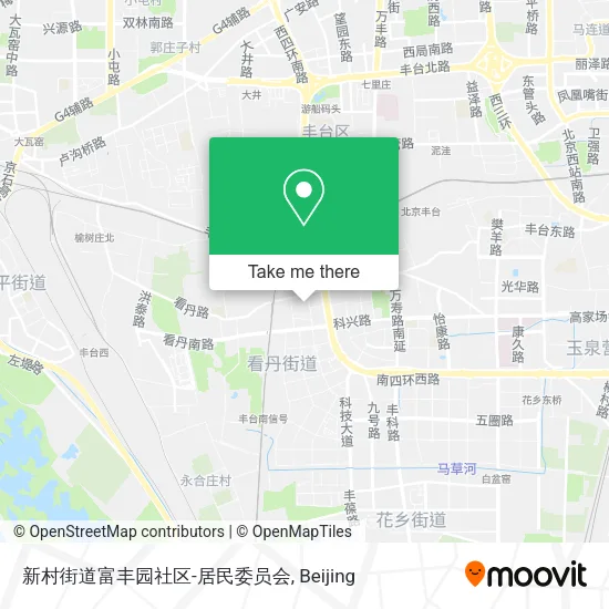 新村街道富丰园社区-居民委员会 map