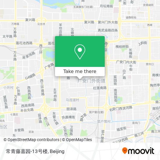 常青藤嘉园-13号楼 map