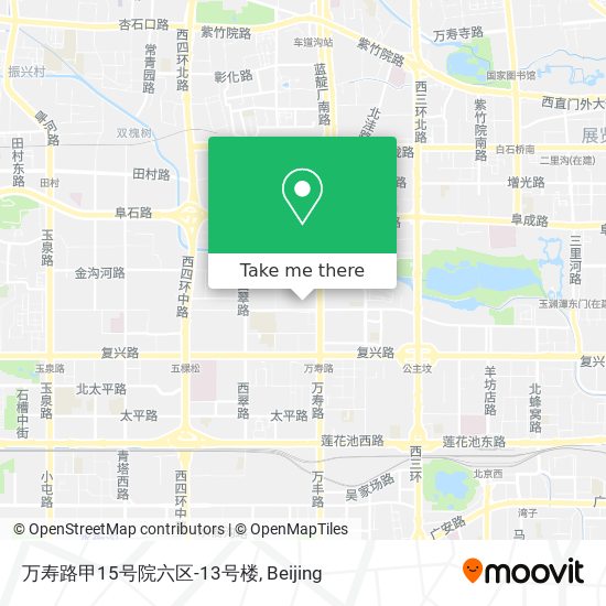 万寿路甲15号院六区-13号楼 map