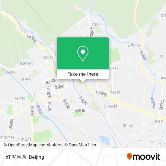 红泥沟西 map