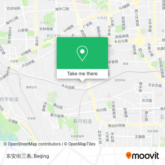 东安街三条 map