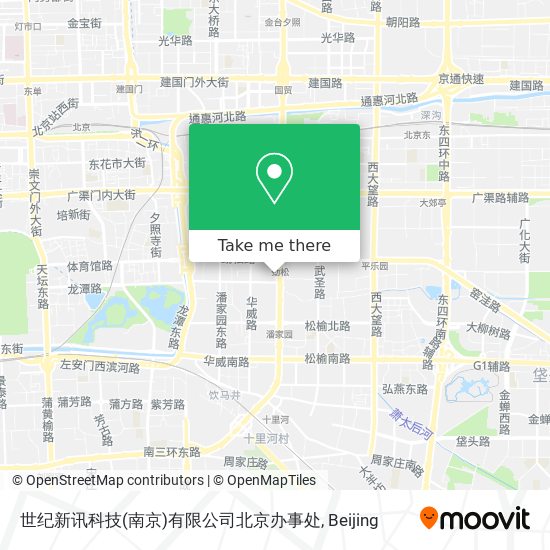 世纪新讯科技(南京)有限公司北京办事处 map