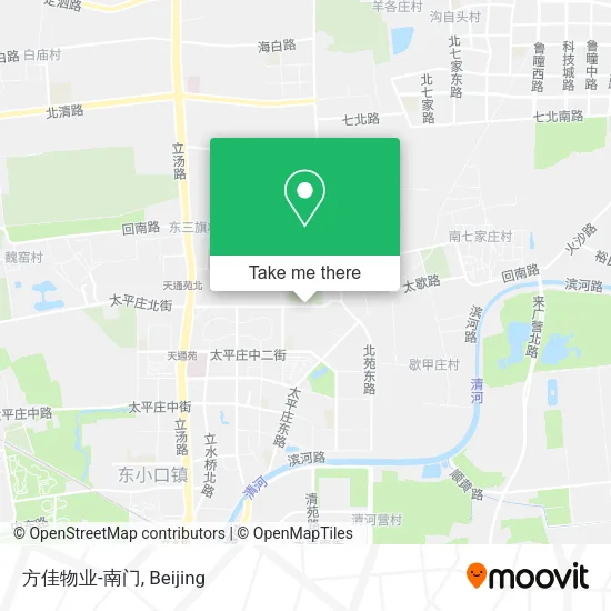 方佳物业-南门 map