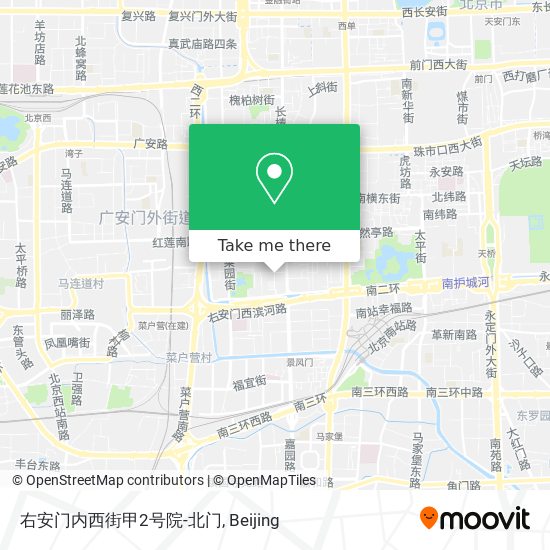 右安门内西街甲2号院-北门 map