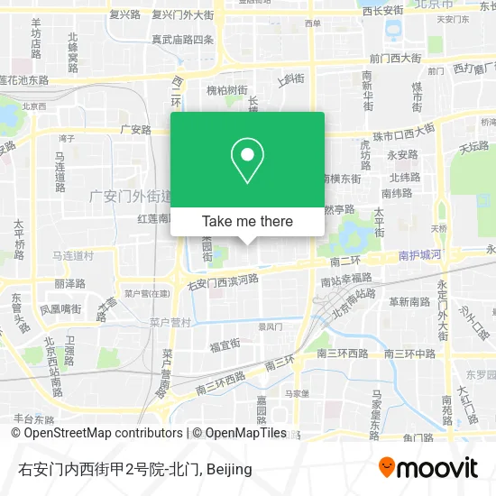 右安门内西街甲2号院-北门 map