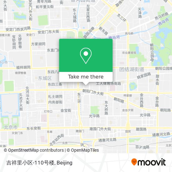 吉祥里小区-110号楼 map