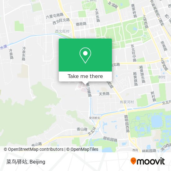 菜鸟驿站 map
