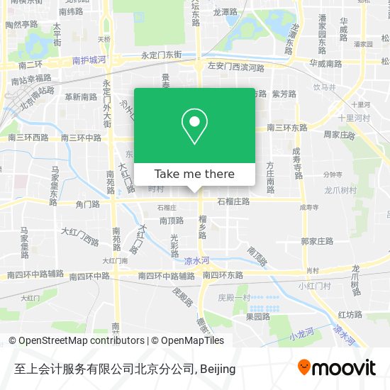 至上会计服务有限公司北京分公司 map