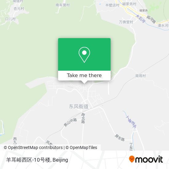 羊耳峪西区-10号楼 map