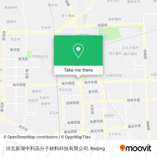 河北新湖中利高分子材料科技有限公司 map