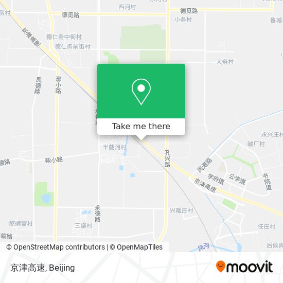 京津高速 map