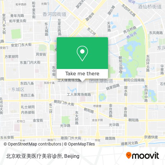 北京欧亚美医疗美容诊所 map