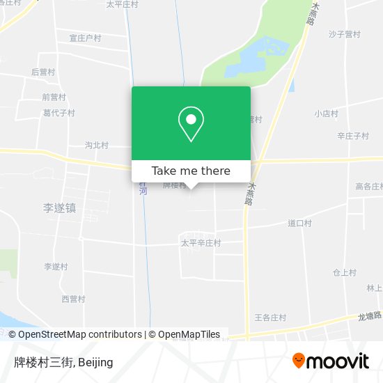 牌楼村三街 map