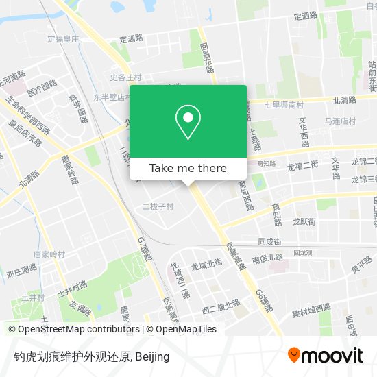 钓虎划痕维护外观还原 map