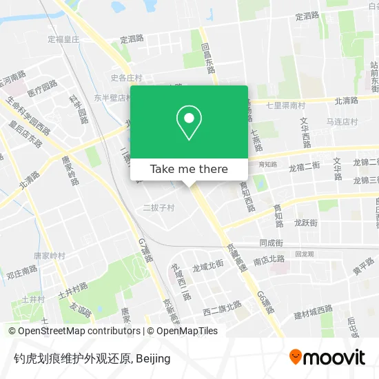 钓虎划痕维护外观还原 map