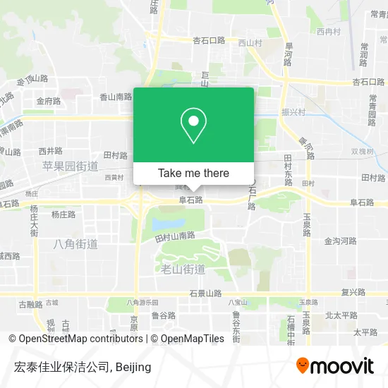 宏泰佳业保洁公司 map