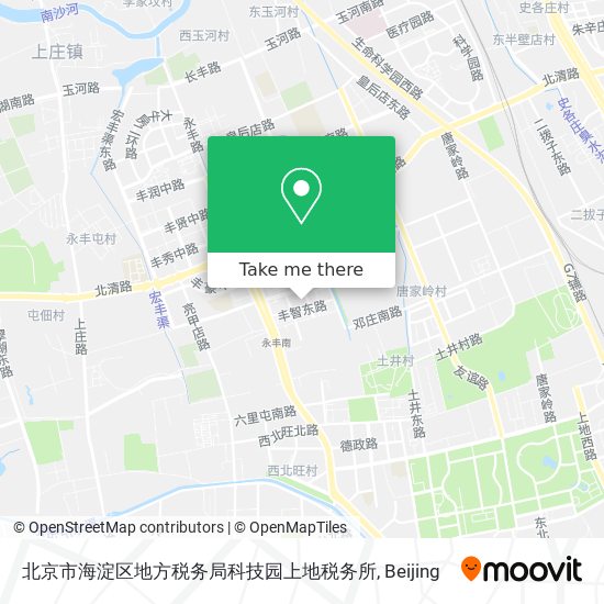 北京市海淀区地方税务局科技园上地税务所 map