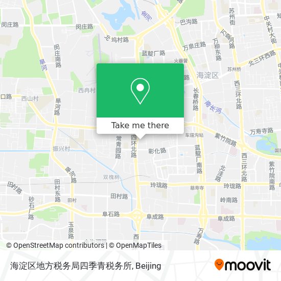 海淀区地方税务局四季青税务所 map