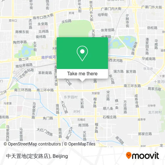 中天置地(定安路店) map