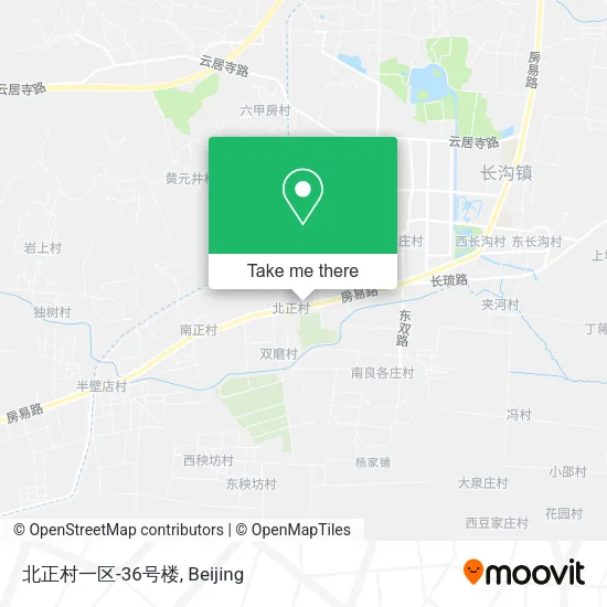 北正村一区-36号楼 map