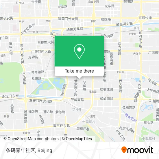 条码青年社区 map