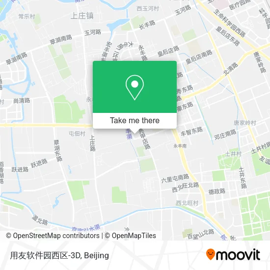 用友软件园西区-3D map