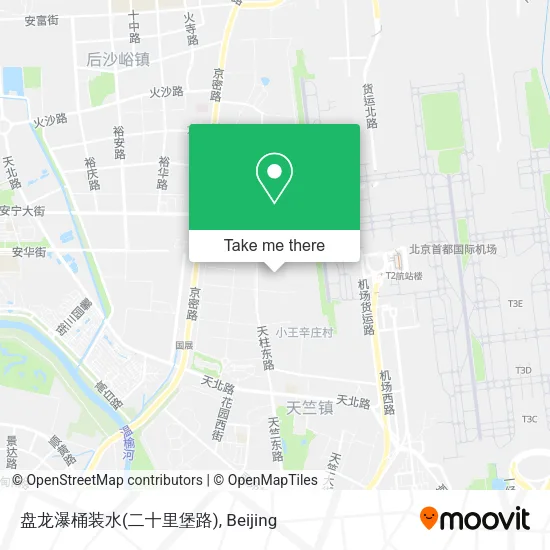 盘龙瀑桶装水(二十里堡路) map