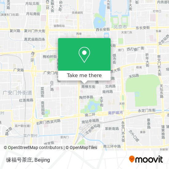 缘福号茶庄 map