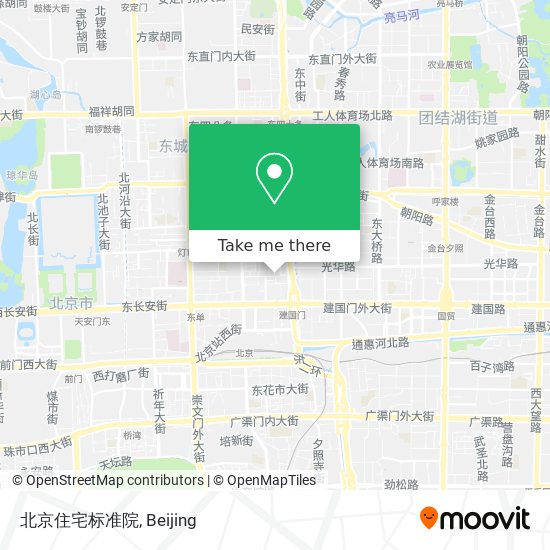 北京住宅标准院 map