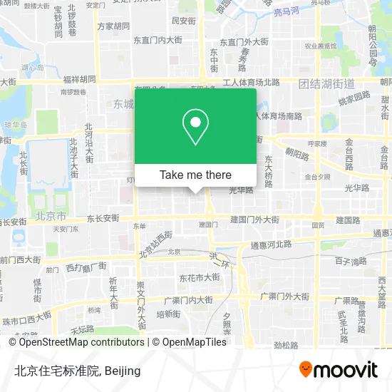 北京住宅标准院 map