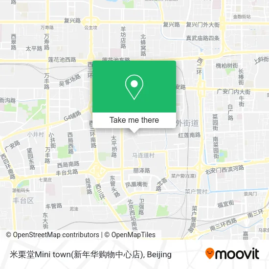米栗堂Mini town(新年华购物中心店) map