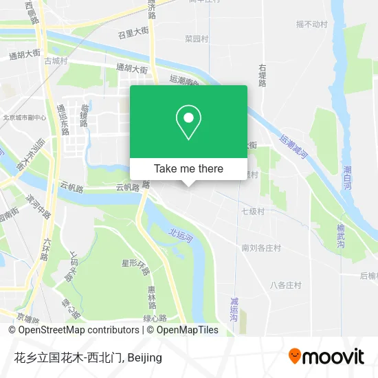 花乡立国花木-西北门 map