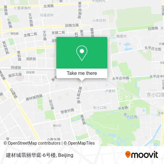建材城翡丽华庭-6号楼 map