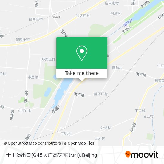 十里堡出口(G45大广高速东北向) map