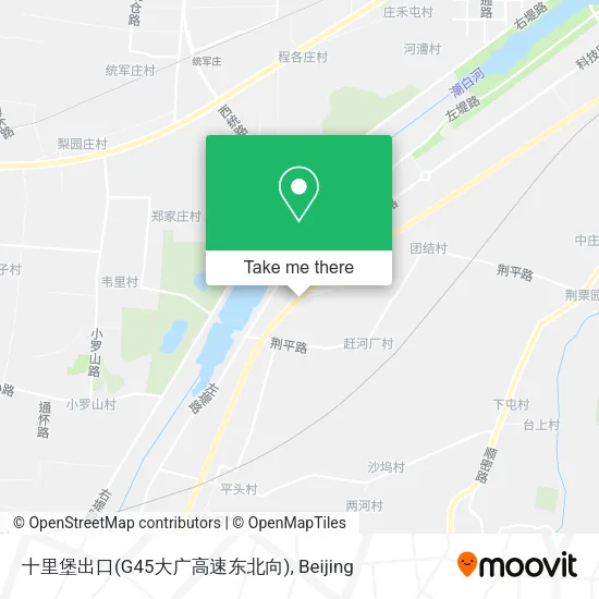 十里堡出口(G45大广高速东北向) map