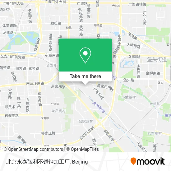 北京永泰弘利不锈钢加工厂 map