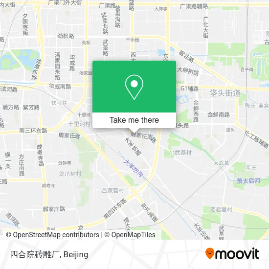 四合院砖雕厂 map