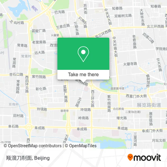 顺溜刀削面 map