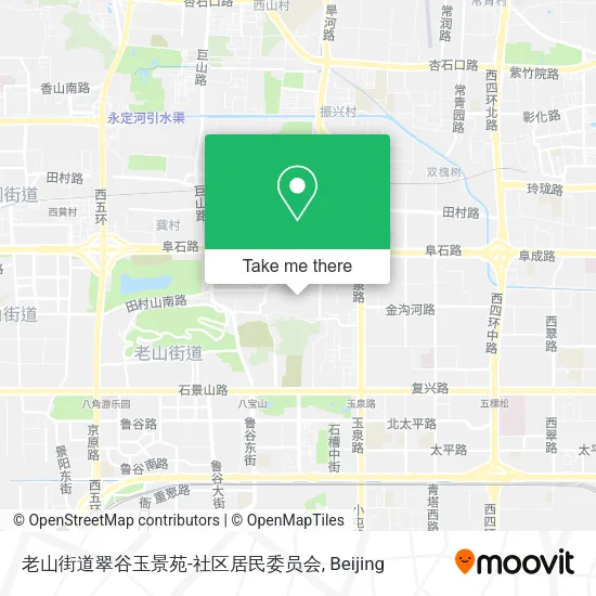 老山街道翠谷玉景苑-社区居民委员会 map