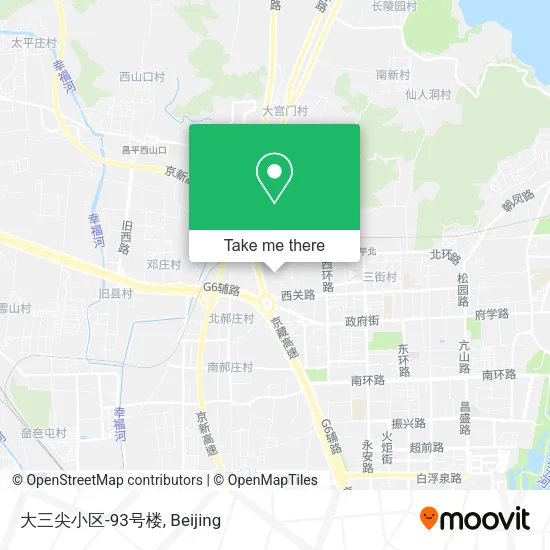 大三尖小区-93号楼 map