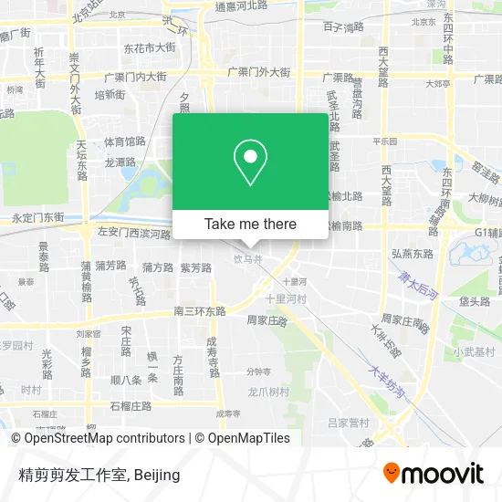 精剪剪发工作室 map