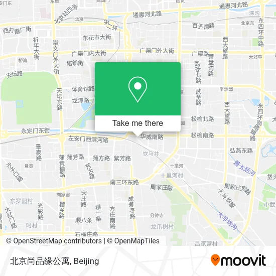 北京尚品缘公寓 map
