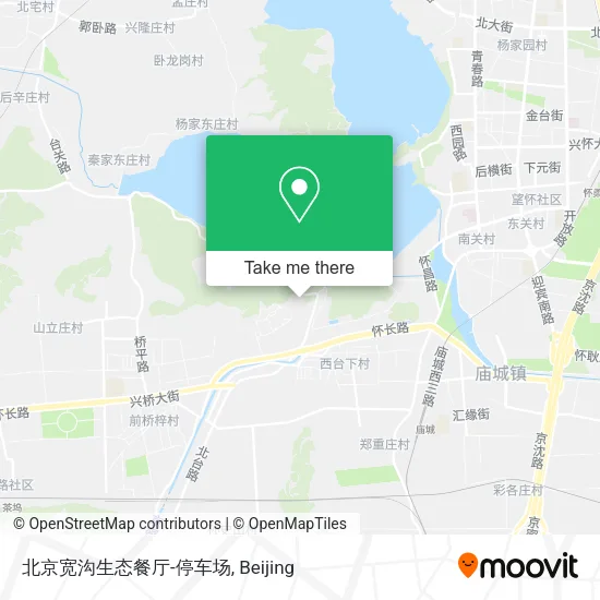 北京宽沟生态餐厅-停车场 map