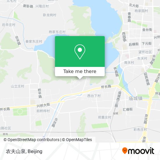 农夫山泉 map