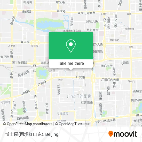 博士园(西堤红山东) map