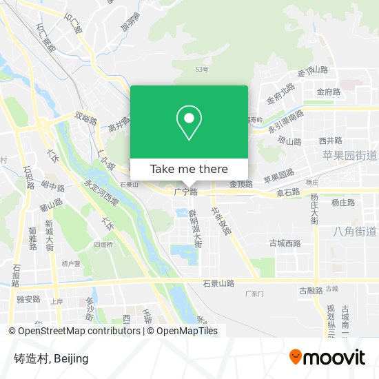 铸造村 map