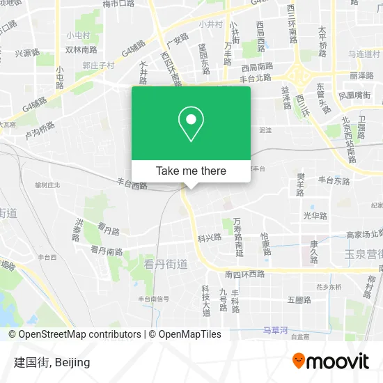 建国街 map