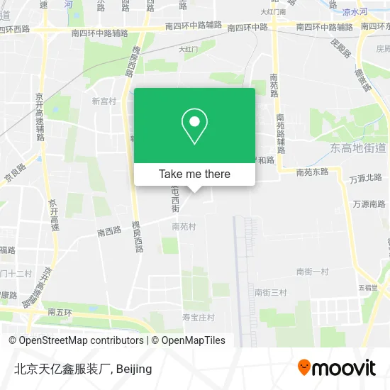 北京天亿鑫服装厂 map
